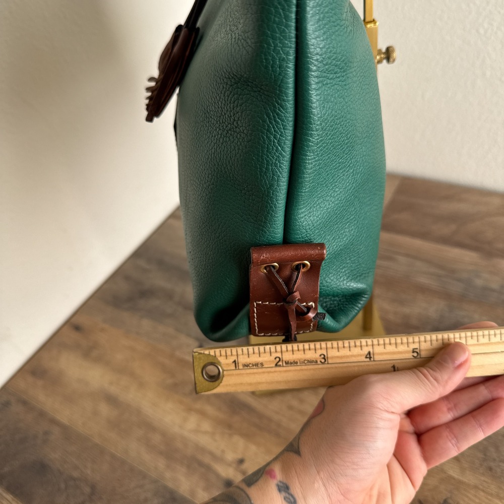 Dooney & Bourke Wakefield Tassel Tote Bag‎ Brown Trim - Picture 8 of 16